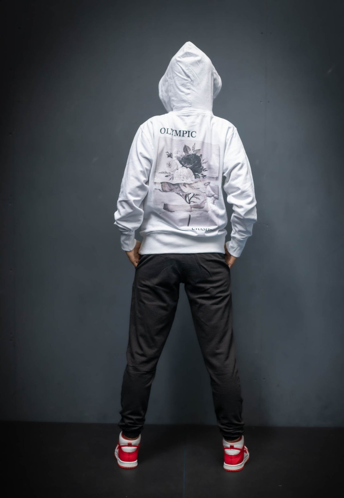 Facet Hoodie White