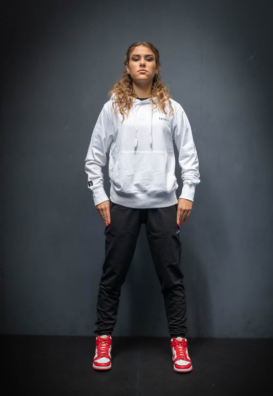 Facet Hoodie White