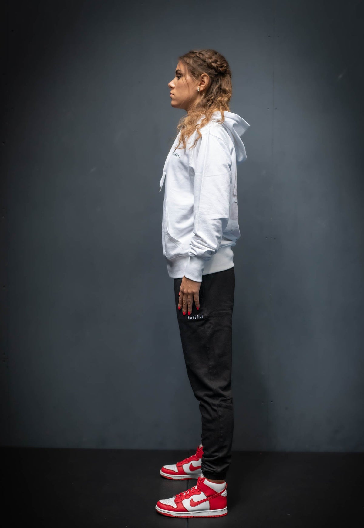 Facet Hoodie White