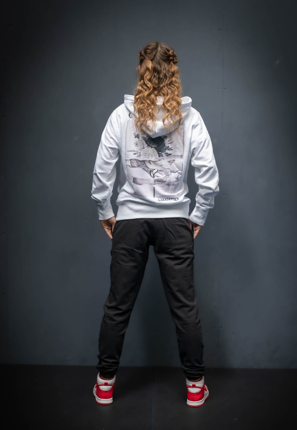 Facet Hoodie White