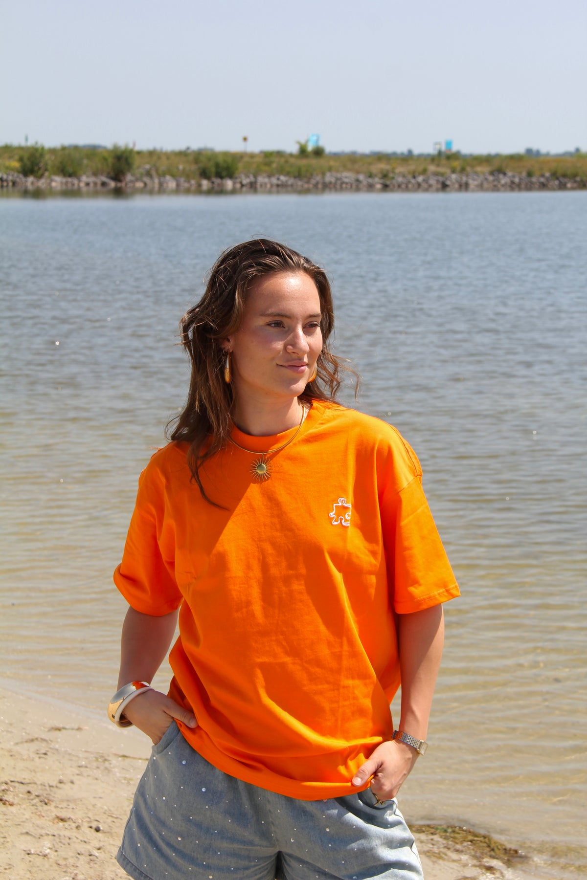 Easseli Going Tee Orange