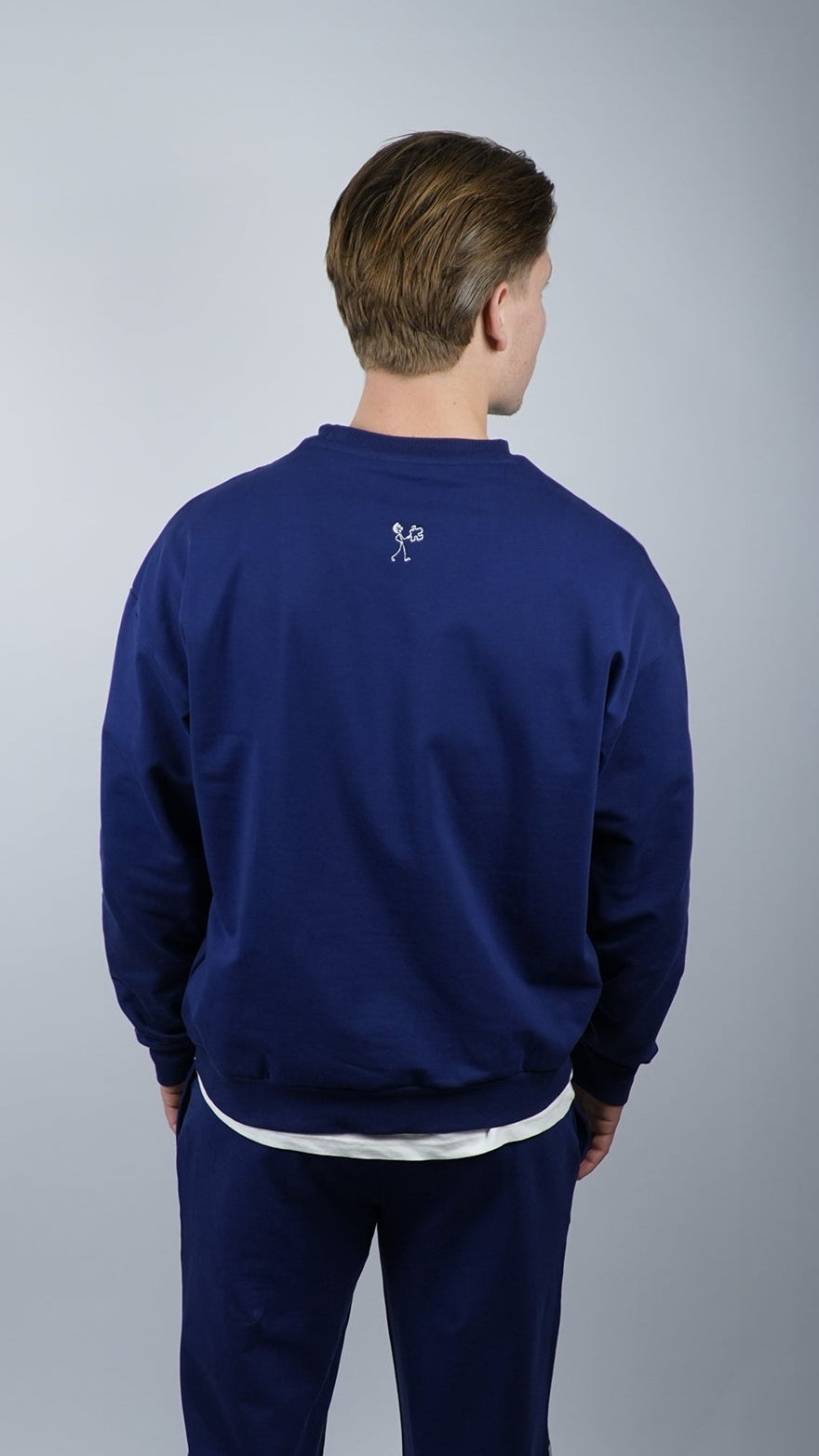 Easseli Going Sweater Blauw