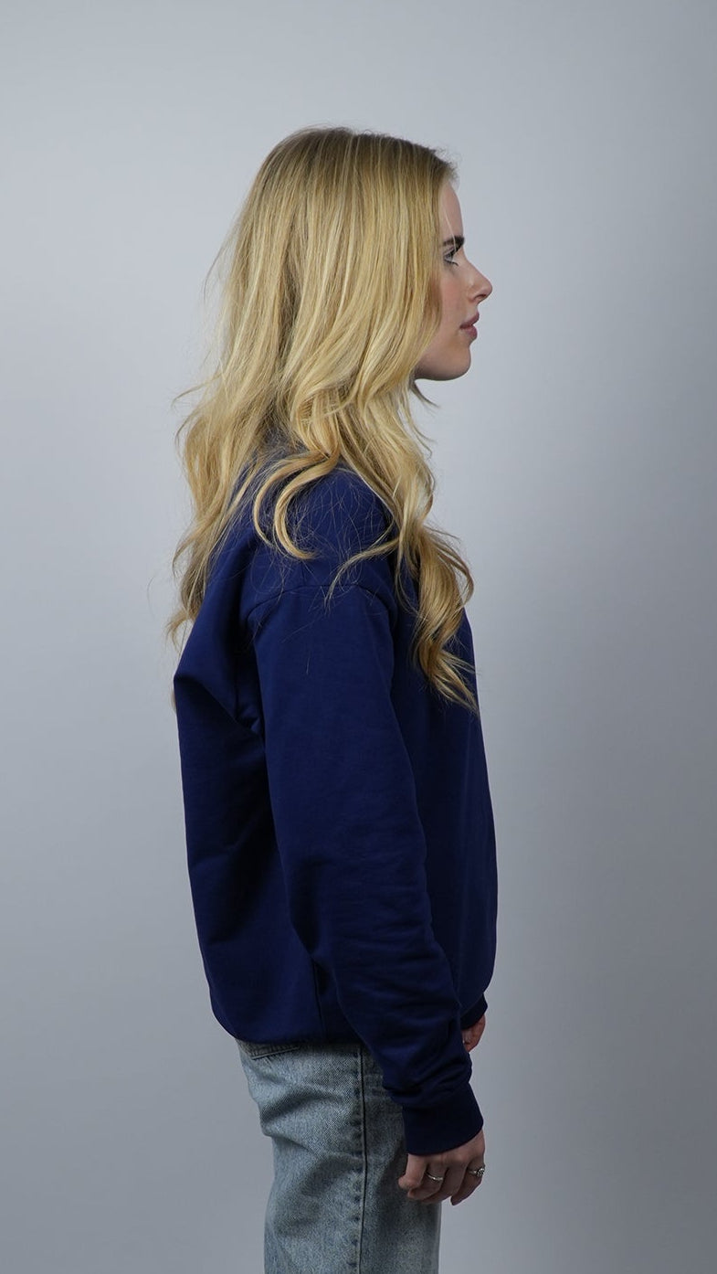 Easseli Going Sweater Blauw