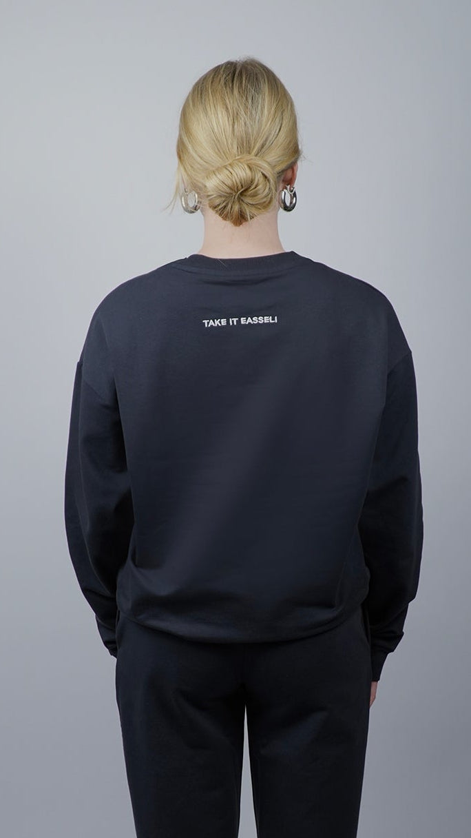 Easseli Going Sweater Grijs