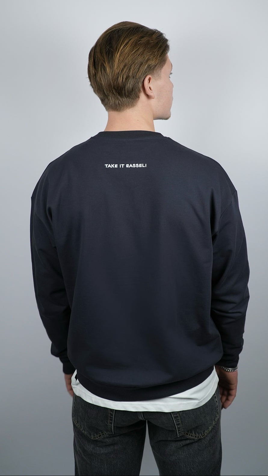 Easseli Going Sweater Grijs