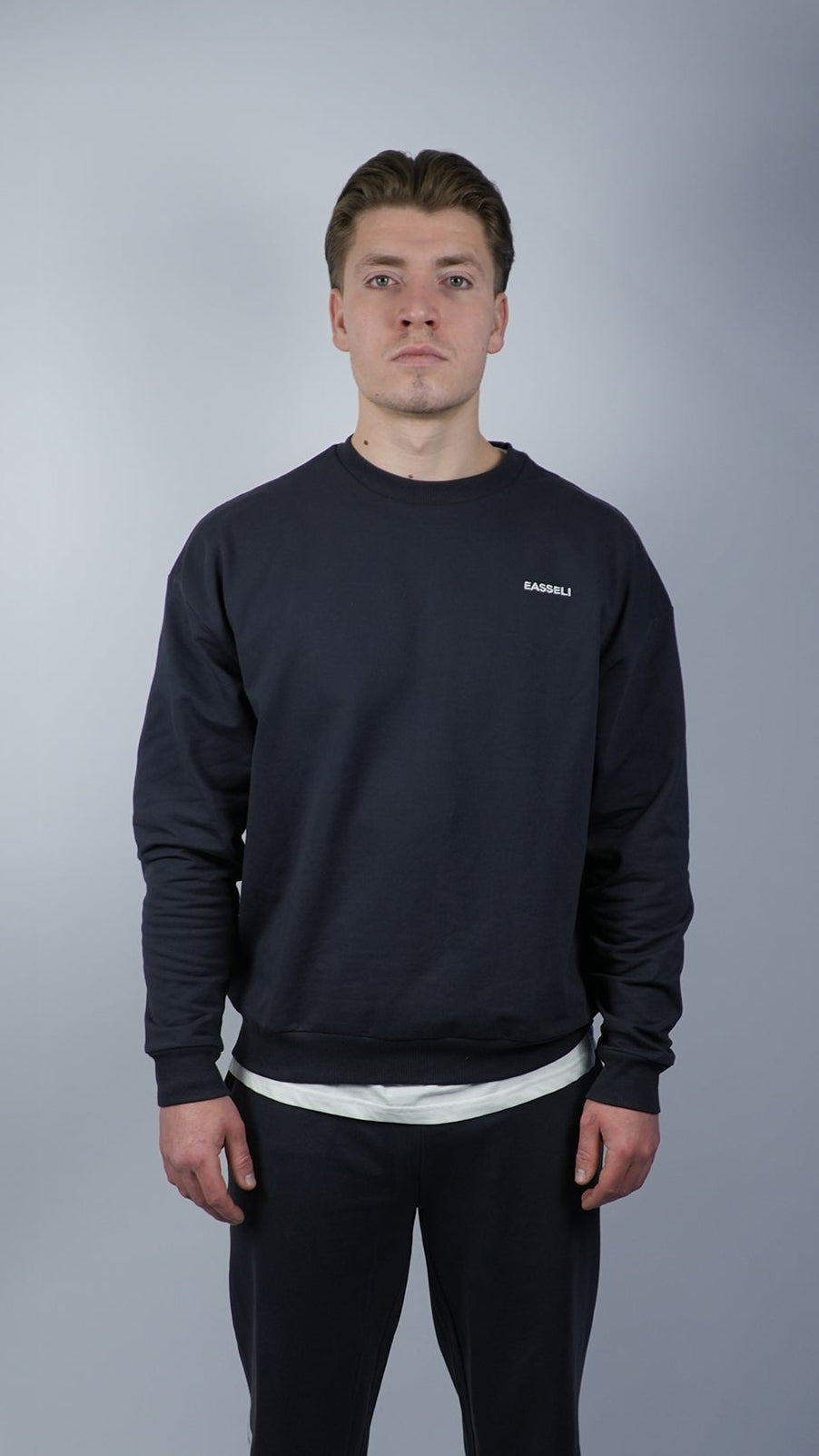 Easseli Going Sweater Grijs