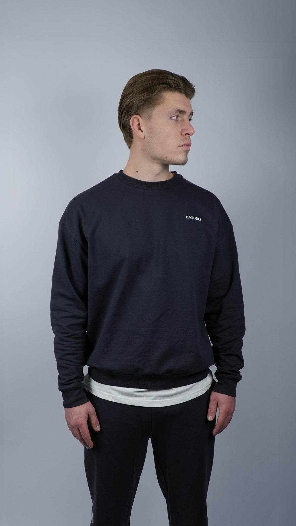 Easseli Going Sweater Grijs